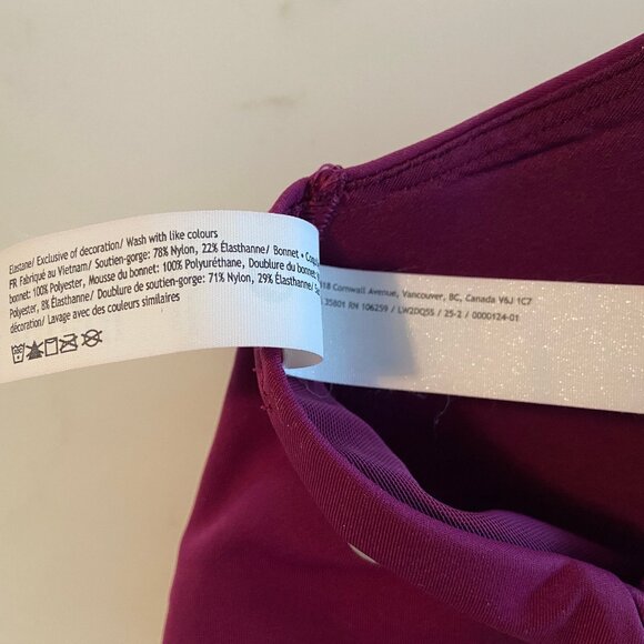 LULULEMON Energy Zip-Front Bra High-Support, B–G Cups - Picture 5 of 6